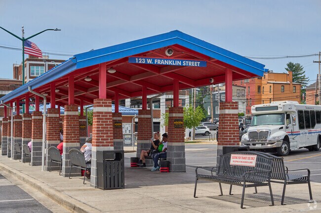 Transportation options are available in the Hagerstown area.