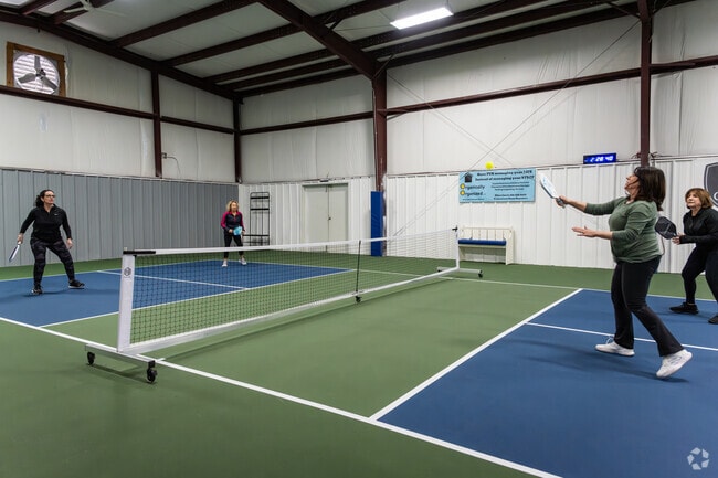Join with friends the pickleball craze at Pickleball Citi, Thornton, RI.