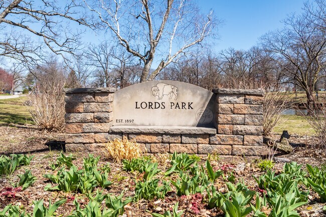 Lords Park is named after a nearly 150-year-old park at its center.