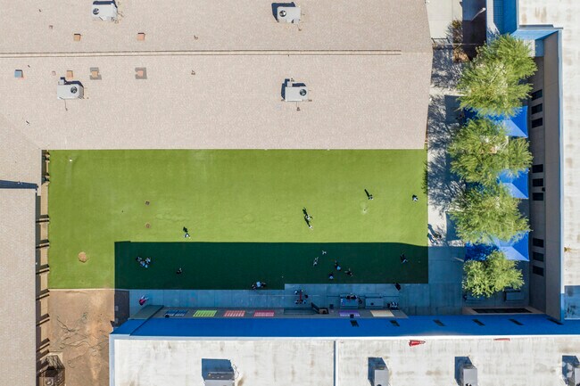 Kids run and play during recess at Phoenix’s Vista College Prep Maryvale.