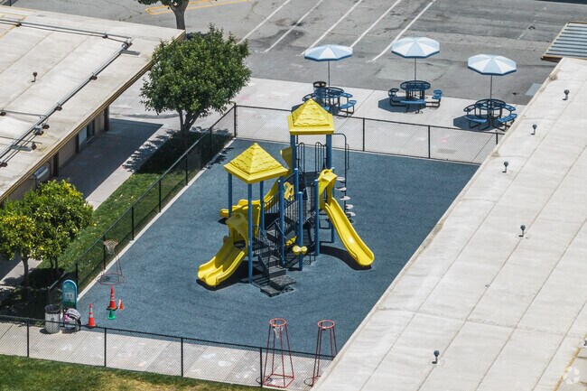 R.O. Hardin Elementary School provides a playground for its Hollister students.