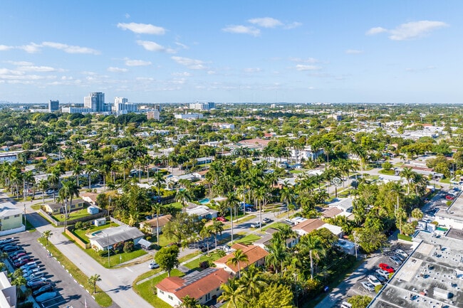 Royal Poinciana is three miles west of Downtown Hollywood.