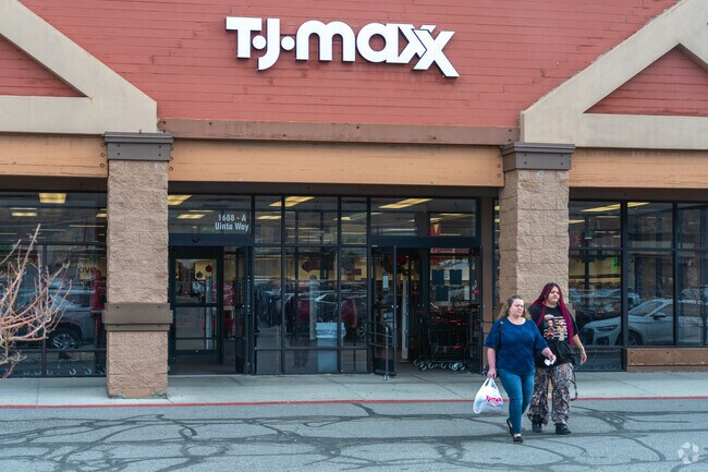 TJ Maxx anchors retail options along Snyderville’s main corridor.
