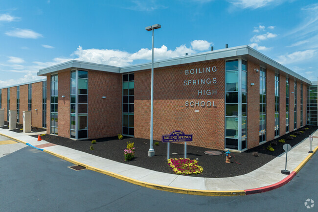 Boiling Springs High School is a large high school that welcomes all students from the area.