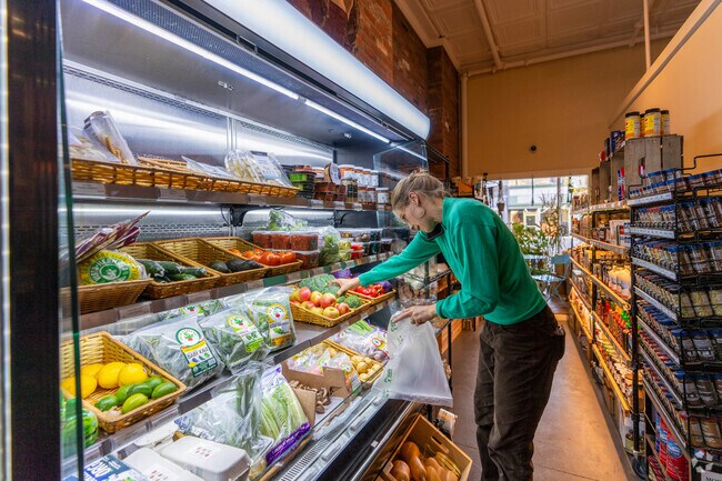 AR Market, near Websterville, is a locally owned supermarket with fresh produce and a deli.