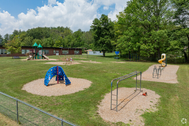 The big playground at Kerhonkson Elementary School.