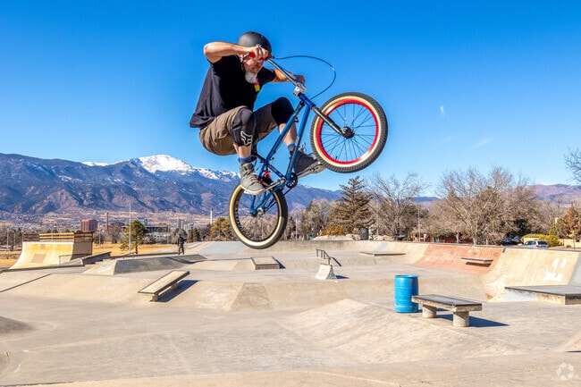 Have fun at Memorial Park just east of Knob Hill in Colorado Springs.