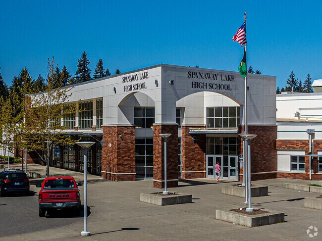 Spanaway Lake High School in Spanaway.