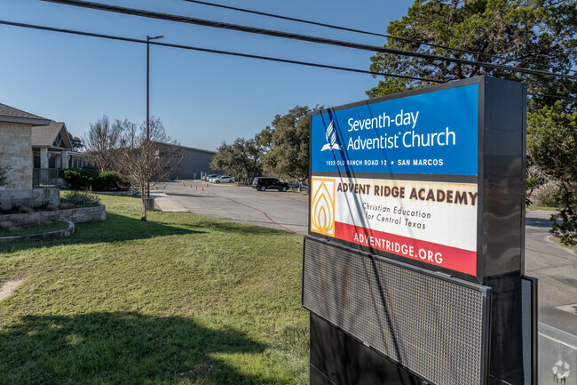 Advent Ridge Academy can be directly accessed via Old Ranch Road 12, in San Marcos, Texas.