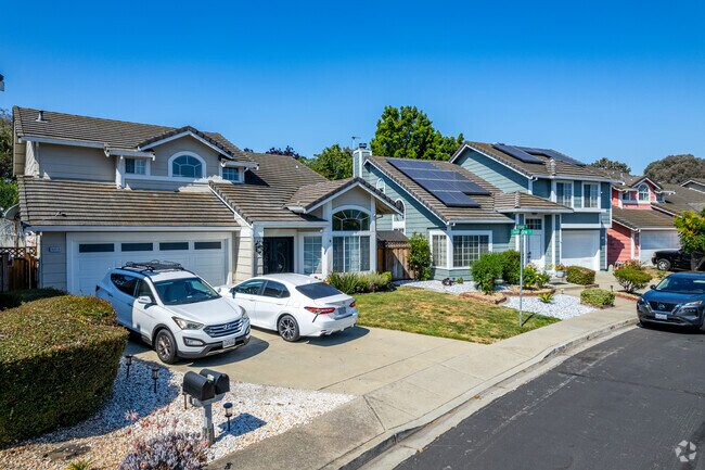 Newer 2 story homes are plentiful in the area.