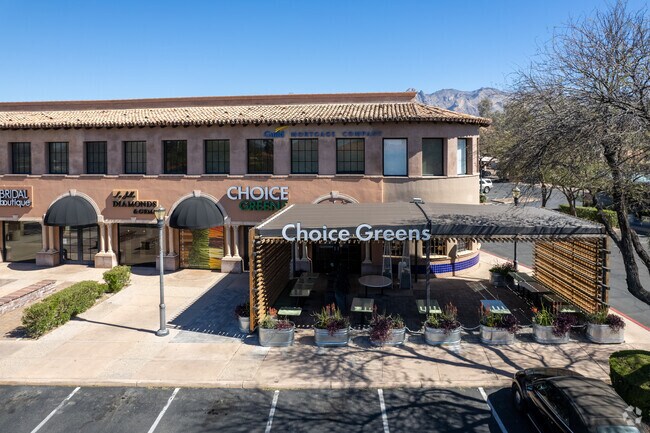 Choice Greens, A Local Favorite Salad and Sandwich Restaurant.