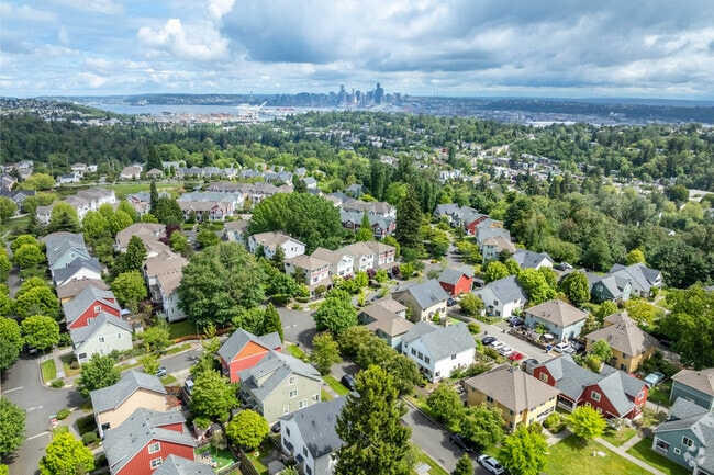 High Point in West Seattle is just a short drive from Downtown Seattle.