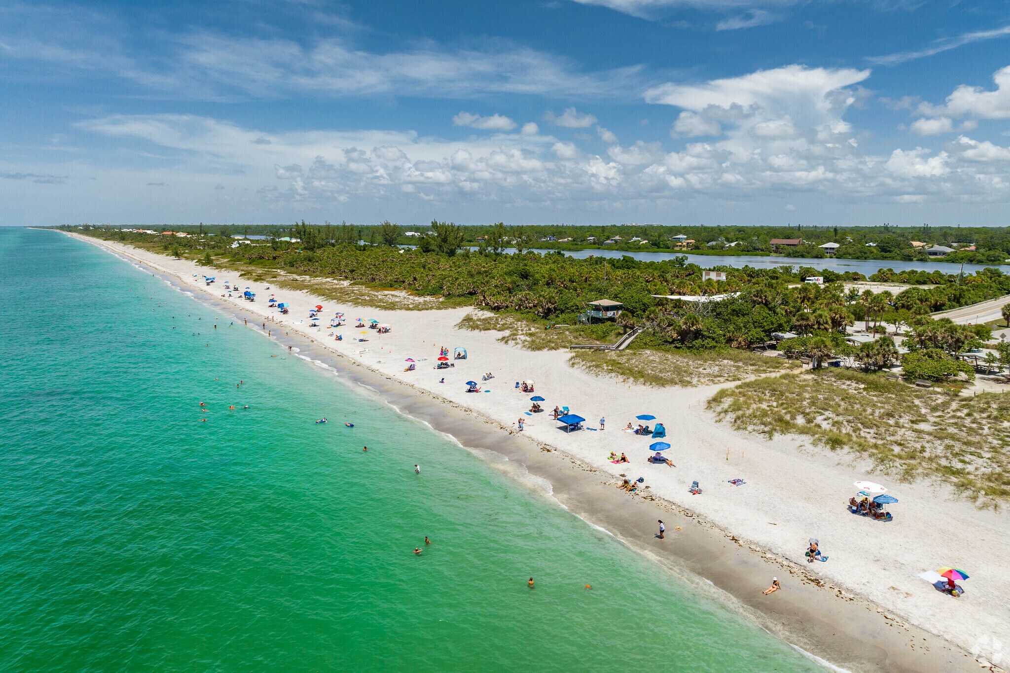 Not far from Boca Royale is the pristine white sands at Manasota Beach.