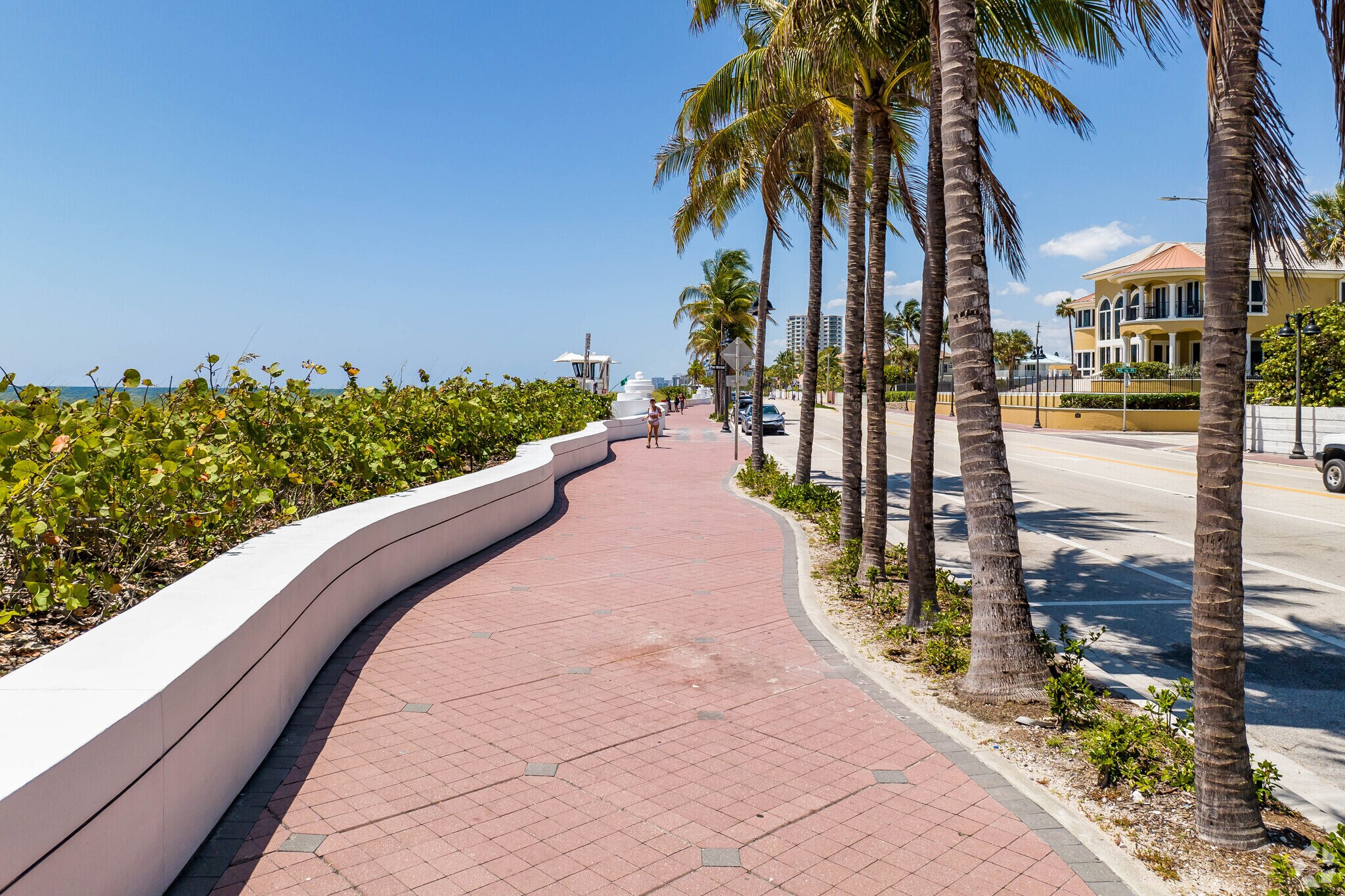 Miles of walking paths at Lauderhill Beach, minutes from Dillard Park.