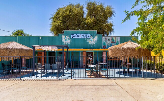 Grab a Mexican dish at Taco Mafia in San Miguel Paso Robles.