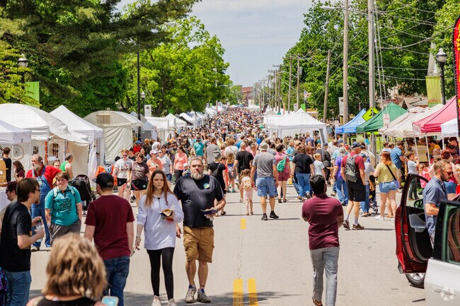 Visitors come to Springfield for ArtsFest from all around southwest Missouri and beyond.