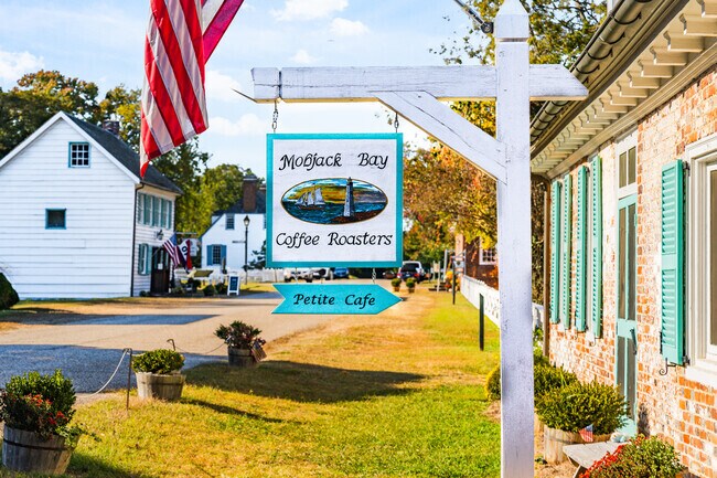 A taste of history in every cup at  Mobjack Bay Coffee Roasters and Petit in Yorktown, Virginia.