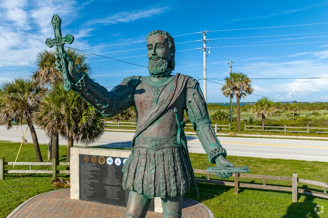 Juan Ponce de Leon is believed to have landed near Melbourne Beach in 1513.