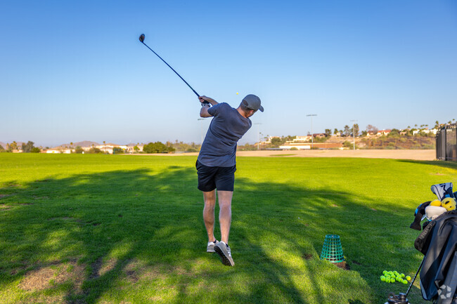 Tee off under the desert sun at the scenic Cave Creek Golf Course in North Central Phoenix.