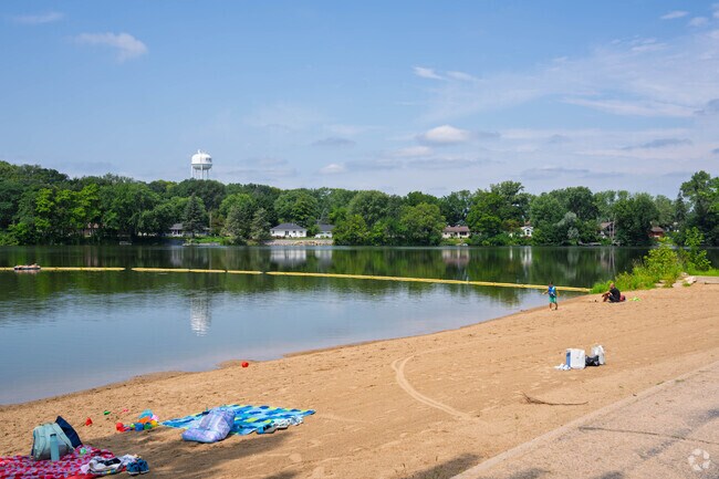 Jordan residents enjoy Lagoon Park's recreational variety, where swimming, playground activities, and picnic facilities with grills create ideal settings for community gatherings and family outings.