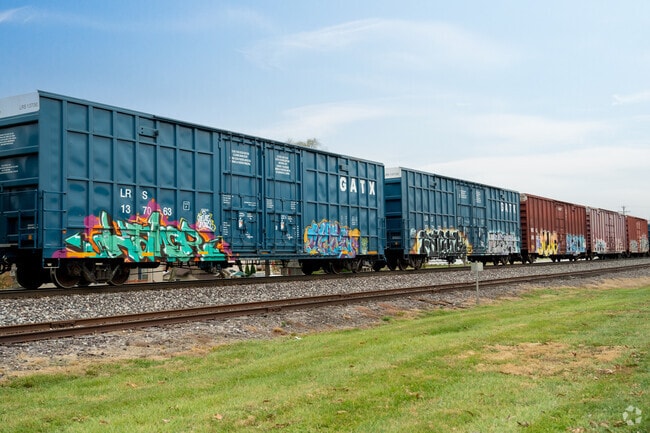 The Norfolk Southern railroad runs through the heart of downtown Wentzville.