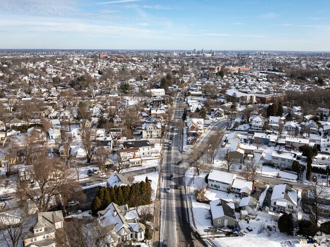 Travel seamlessly from Manton to Downtown Providence along U.S. Route 44, soaking in picturesque