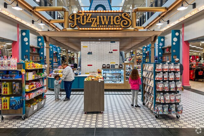 FuzzWigs near Fabrique offers toys and treats for kids.