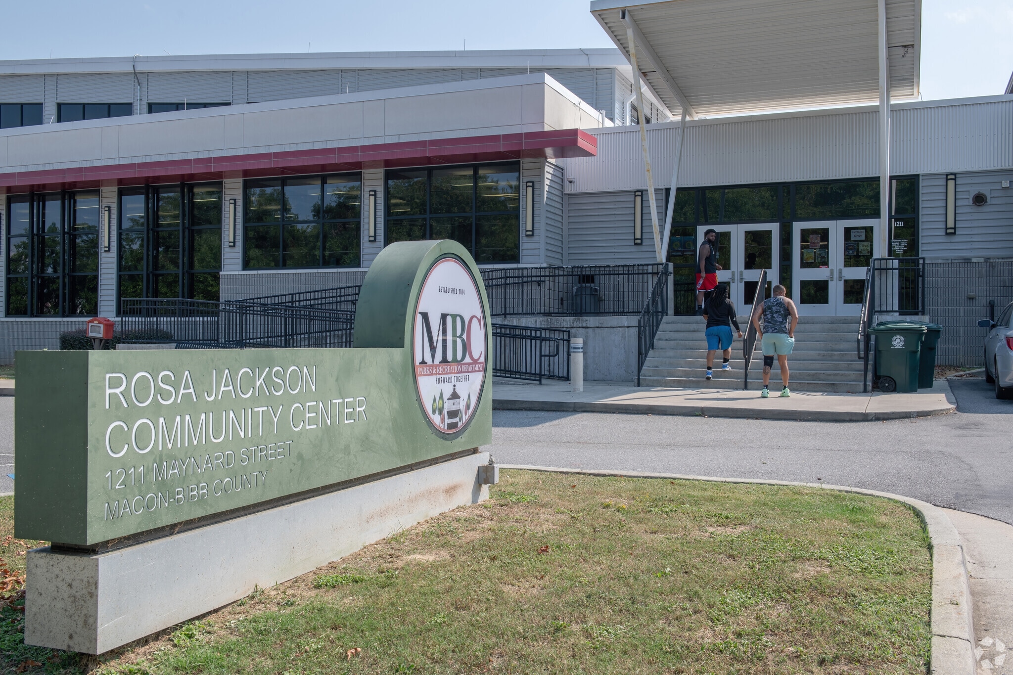The Rosa Jackson Community Center is a hub of activity in the Fort Hill Historic District area.