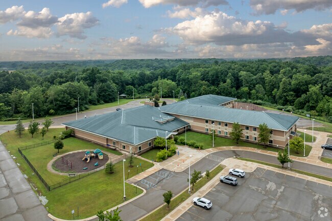 Children can easily walk or bike to Ruahmah J. Hutchings Elementary.