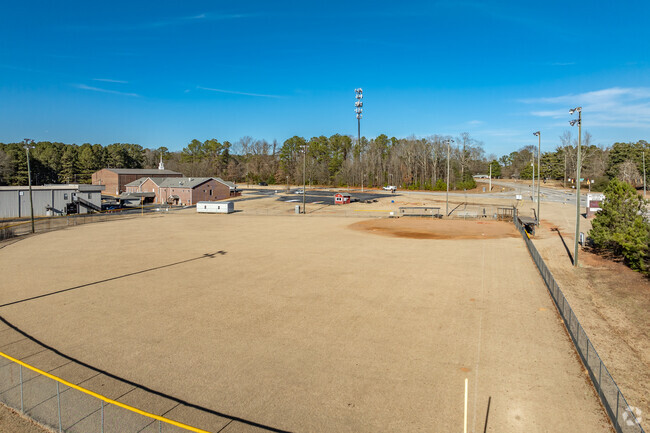 North Henry Academy has a baseball field.