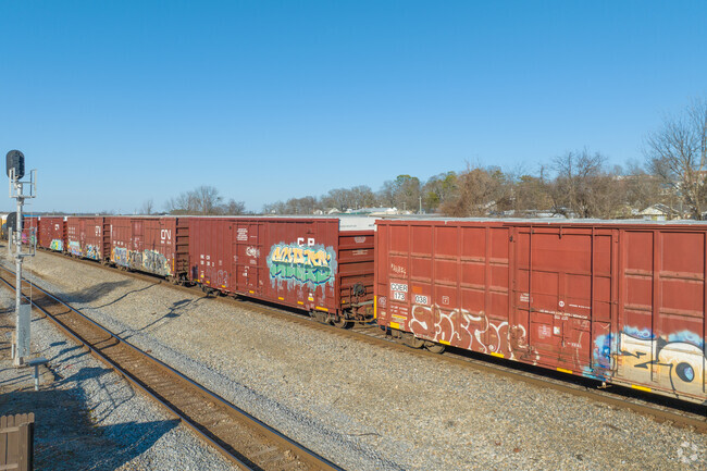The Western and Atlantic Railroad was built through Dalton in the early 1800s.