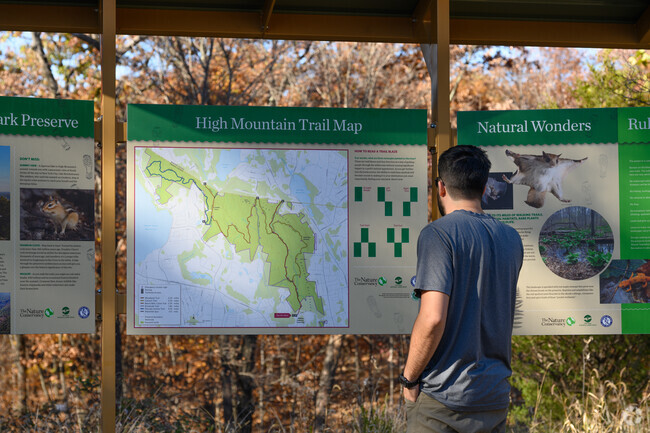 Hikers have 11.5 miles of trails to explore at the High Mountain Park Preserve.