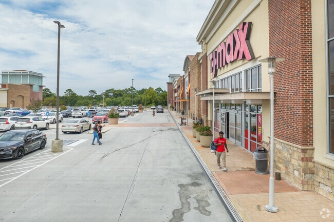 Residents can find a variety of big box retailers like Tj Maxx.
