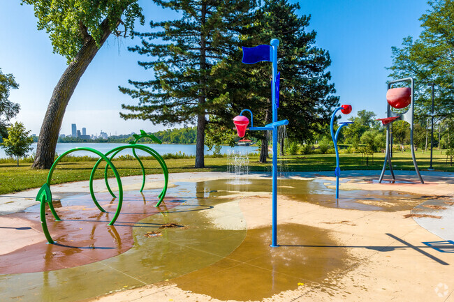 Levi Carter Park along Carter Lake provides space and activities for all ages.