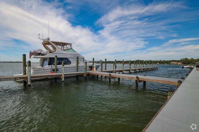 Come park your boat and enjoy a delicious grouper rueben at Sunset Point in Perdidio Key.