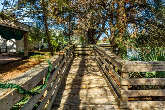 Residents can enjoy a stroll along the bayou at Evangeline Oak Park in St Martinville.