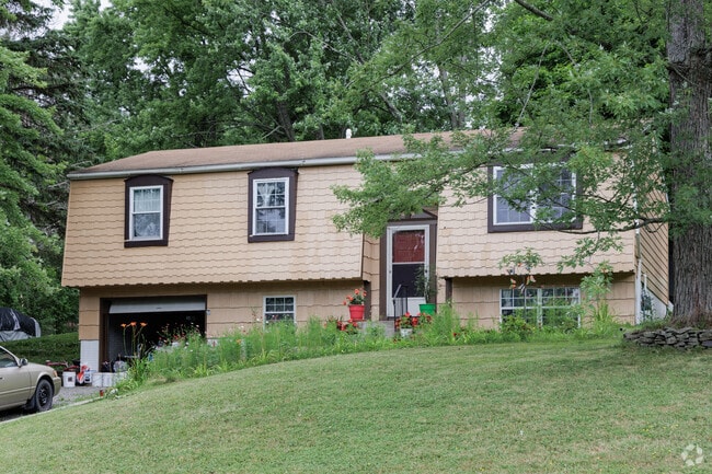 Mid-century split-level styled houses are still a popular choice in East Ithaca.