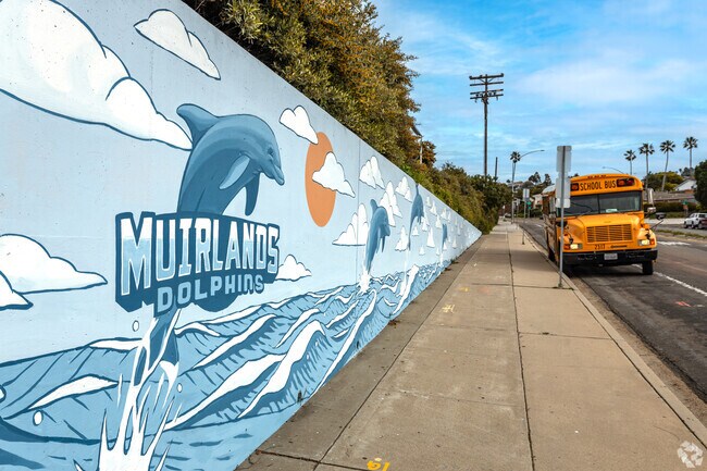 The Muirlands Middle School near La Jolla Farms.