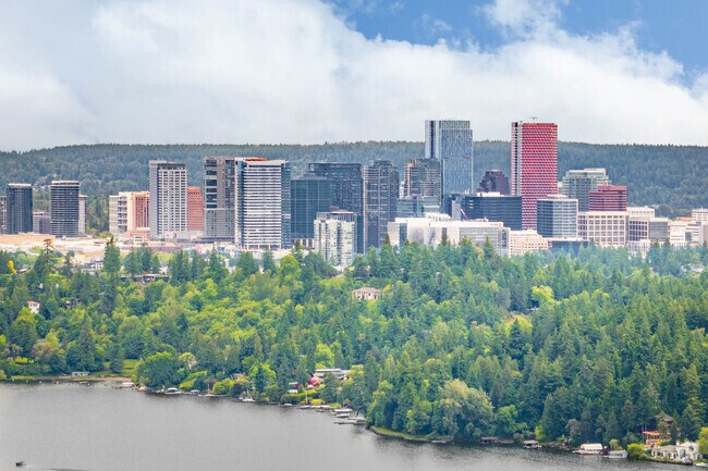 Residents of Shorewood are always a short drive away from the nearby city of Bellevue.