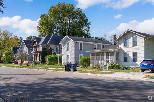 Homes in Look West are historic but well maintained.