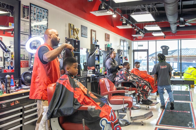Benson Gardens locals enjoy sharp cuts at nearby Keelan’s Barber Shop.