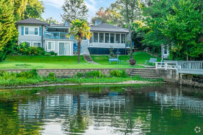 Waterfront homes are highly desired in the Mountain Island area.