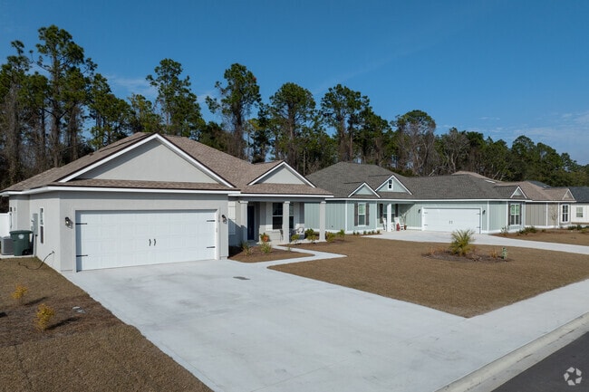 Many new homes are being built in the Kingsland area and buyers are moving in.