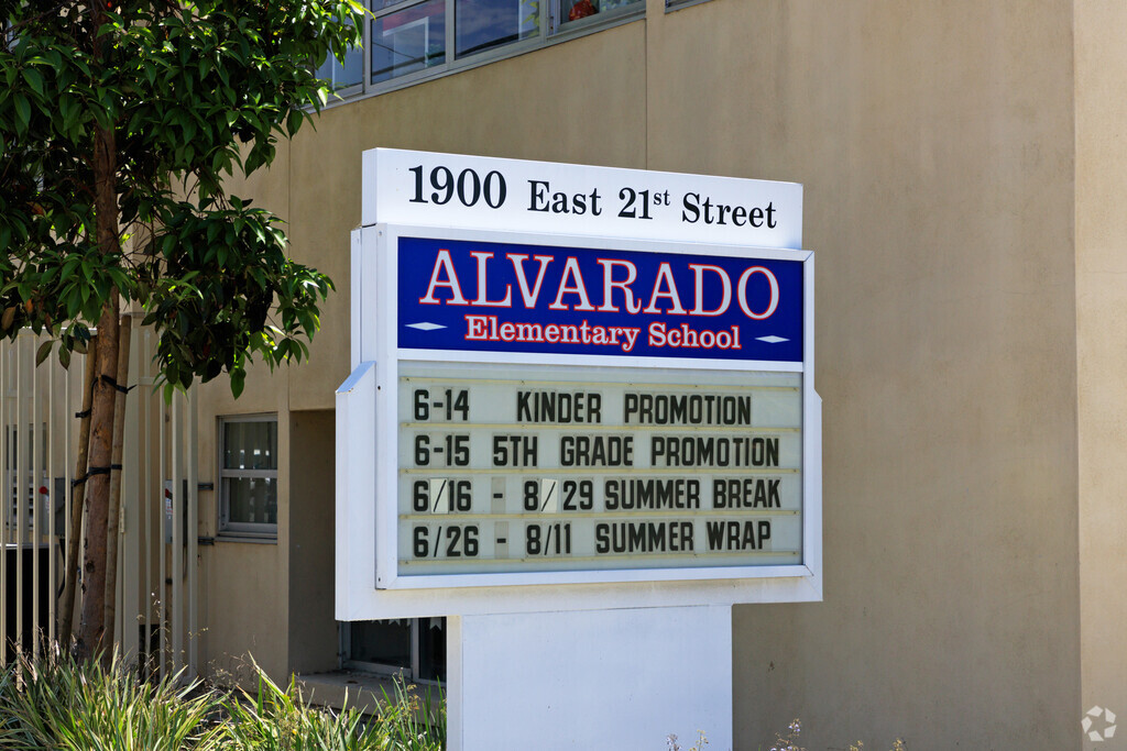 Alvarado Elementary School, Signal Hill, part of LBUSD.