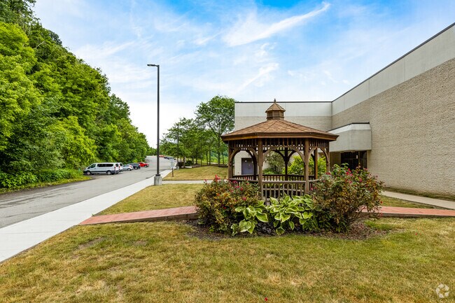 Northgate Middle/High School in Bellevue has a gazebo for students to enjoy.