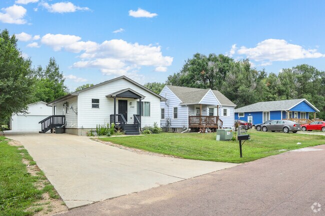Small bungalows with detached two car garages can be found in Norton Tract.