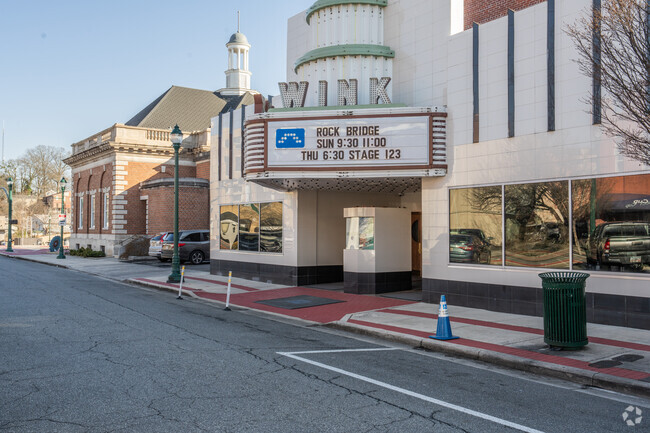 The historic Wink Theater is one of Dalton's oldest structures in the downtown area.