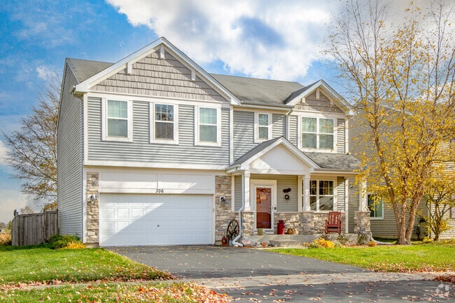 Welcoming front porches give Cortland homes a cozy, inviting feel.