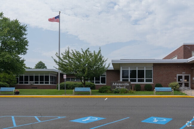 Adamsville Elementary School is educating students in Finderne.