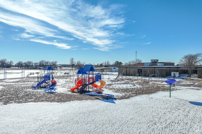 Northwest Elementary School provides students lots of options to run and play at recess.